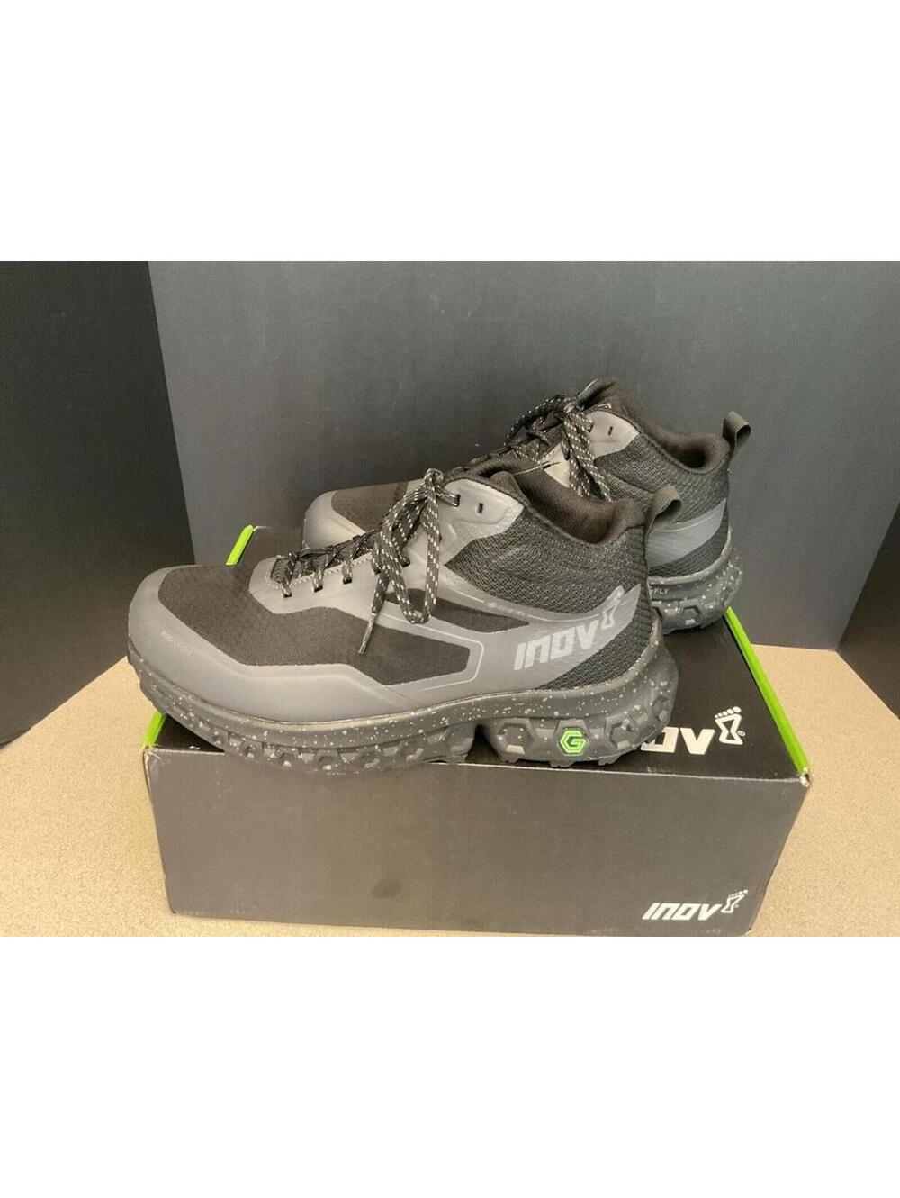 New! Mens Inov-8 RocFly G 390 GTX Gore-Tex Waterproof Hiking Boots. Size 9.5.